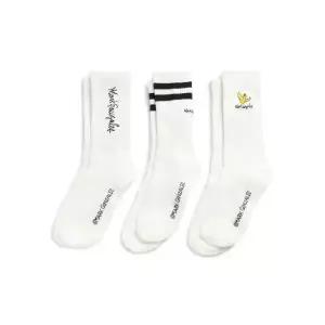 마크곤잘레스 MARK GONZALES MG 크루 삭스 3Pack - WHITE Z265ASO010010 410700