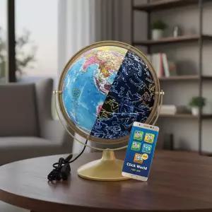 서전지구본 320-GA5 LED 별자리 야광 학습용 세계지도 조명등