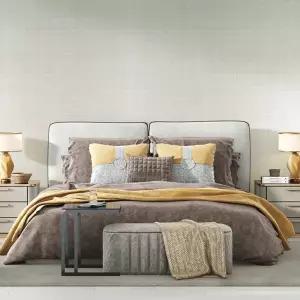 셀프 인테리어 접착식 실크벽지 50cm 2.5m 브라운 단열 포인트 시트지