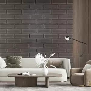 셀프 벽지 인테리어 단열 폼블럭 8mm 70cm 다크그레이 10장