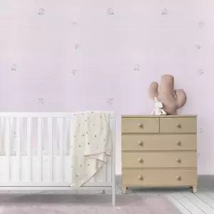 셀프 인테리어 접착식 실크벽지 50cm 10m 핑크 3D 입체 꽃무늬 결로방지 단열벽지