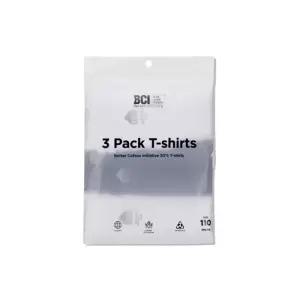 BASIC HOUSE [3PACK] UNI BCI 순면 라운드넥 반팔티셔츠 3팩 LATS0110