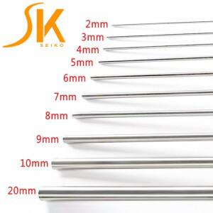 1Pcs 알루미늄 6061 라운드 막대 직경 3mm 4mm 5mm 6mm 7mm 8mm 10mm