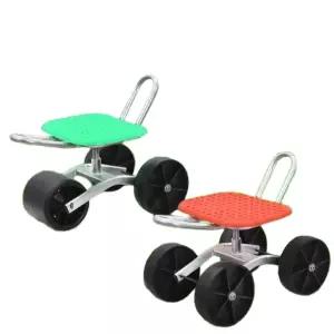 고추수확작업의자 텃밭농업용 등받이바퀴의자 이동식작업대 농작업의자