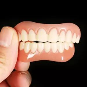 실리콘 이빨 치아 임시 가짜 자연스러운 웃음 UJj8+9zrV