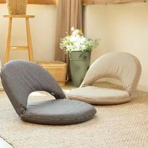 [하프클럽/셀러허브]집꾸미기 등받이 좌식의자 의자 인테리어 방석