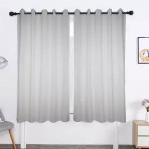 [하프클럽/셀러허브]쉬폰 카페커튼 아일렛 도톰한 없는 쉬폰커튼