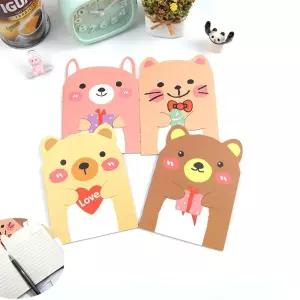 필기 캐릭터수첩 노트 미니 휴대용 1개 소형노트 미니노트 동물노트