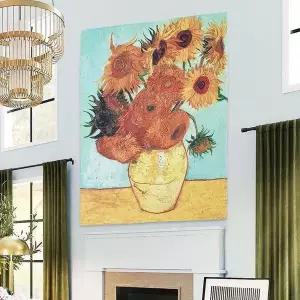 [하프클럽/셀러허브]반고흐 해바라기A 그림 포스터 전시 가림천 M