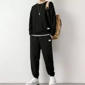 레이어드 IS-SS70 밑단 디자인 2컬러 셋업 맨투맨