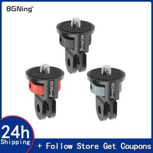 360 회전 미니 소형 삼각대 어댑터 GOPRO호환 13 POCKET 3 FIMI PALM 2 ta360 X4 X3 Osmo 용 1/4 인치 나사