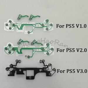 플스호환 컨트롤러 용 1PC 전도성 필름 V1.0 2.0 3.0 게임 패드 리본 플렉스 케이블 LR 버튼 크로스 키 Fli