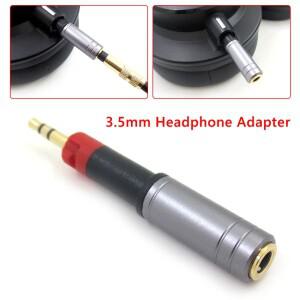 3.5mm 암-2.5mm 수 헤드폰 어댑터 Sennheiser HD-518 558 595 598SE 569 579 HD599 잭 플러그 변환기