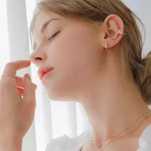 [제이로렌]제이로렌 사각 스퀘어 큐빅 귀찌 이어커프 M03705_21