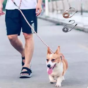 애견용품 핸즈프리 강아지 리드줄 목줄 2.6M S 8mm-10KG 이하 애견목줄