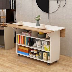 접이식 베이킹 작업대 홈바 소형 아파트 식탁 연장 이동형