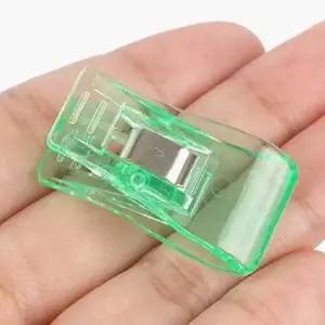 가벼운 칼라 다용도 집게 플라스틱 종이 집게