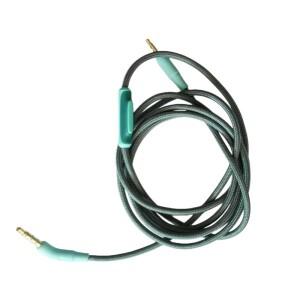 나일론 오디오 AUX 마이크 및 원격 케이블 코드 와이어 포함  jbl호환 LIVE 500BT 650BTNC 듀엣 헤드폰용