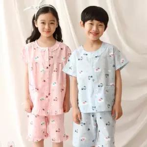 [미미캐츠]쁘띠쁘랑 1881 드리밍펭귄 아동잠옷 아동상하세트