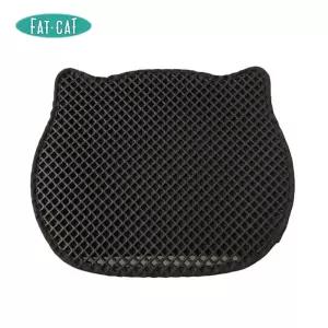 이중 벌집구조 고양이 모래매트 블랙 화장실매트 배변판 패드 사막화방지