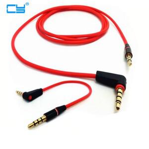 90도 각도 숏 4 극 3.5mm ~ 오디오 케이블 플러그 잭 남성-남성 자동차 사운드 와이어 헤드폰 20/120cm