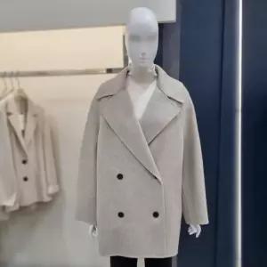 [나이스클랍]더블버튼 하프 코트 N251MWC141_DG