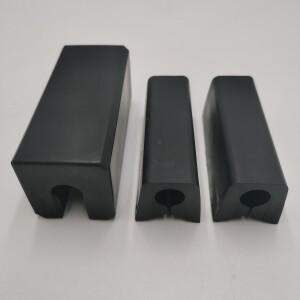 보트 전동 엔진 지원 액세서리 단일 웨지 Transom 보호기 교체 고무 브래킷 선외