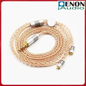 페논 CS819 OCC 및 실버 도금 혼합 편조 하이파이 오디오 애호가 이어폰 교체 케이블  IEM 업그레이드