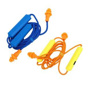 블루투스 이어플러그 헤드폰 29dB 소음 감소 IPX5 방수 충전식 넥밴드 이어버드 건설 현장 작업장용