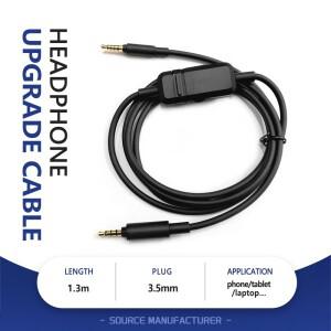 Beyerdynamic MMX300 MMX 300 II 2 헤드셋 연장 코드 마이크 음소거 볼륨 조절용 3.5mm 게임용 헤드폰 교체