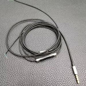 KOSS PP 휴대용 포타프로 KSC75 교체용 케이블 코드(마이크 리모컨 포함)용 헤드폰 업그레이드 수리