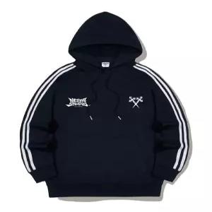 [네스파]듀얼블레이드 남자 트랙 스포티 캐주얼 무지 오버핏 후드티셔츠 [NSPI_5001]