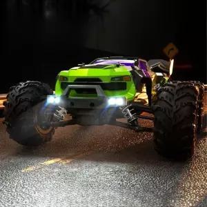 스포츠 성인용 퍼플그린/속도 경주용 키덜트 구동 RC카 40km/배터리1개 60km 브러시리스 4륜 시속