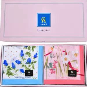 크리스찬 오자르 순면 남여 1매 나염 손수건 등산 스카프 부모님선물 여성