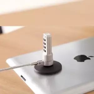 태블릿 PC 잠금장치 흡착 홀더 캔싱턴 락 홀 플레이 Coms 태블릿 PC 잠금장치