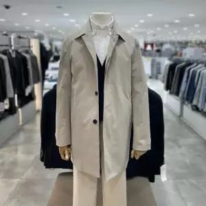 [지오지아]세미오버 중기장 맥 트렌치 코트_ABF1CG1101_BE