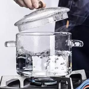 내열냄비 유리냄비 직화용 3000ml