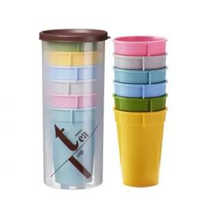코멕스 TEA CUP 6p세트 플라스틱컵 물컵 피크닉컵
