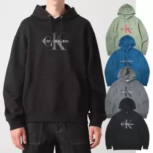 [캘빈클라인]캘빈클라인 CK 남성 플리스 후드 티셔츠