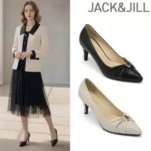 [잭앤질]잭앤질 7cm 엘레강스 골드셔링 펌프스(JA6197)