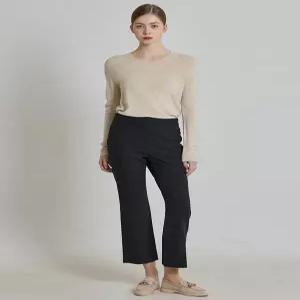 [쉬즈미스][쉬즈미스(SHESMISS)] 베이직 세미 부츠컷 팬츠 (택가격198000원)