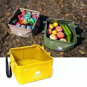 야영 설거지통 바구니 15L 낚시 캠핑장 글램핑 식기