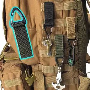 등산용품 스트랩 카라비너 등산 하이킹 키링 키홀더