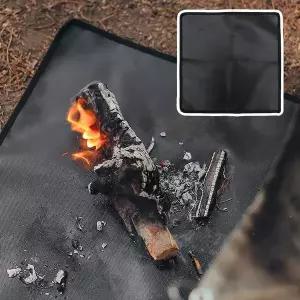 캠핑 방염 매트 S 방열시트 냄비 코펠 바베큐 스토브