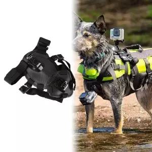 [셀러에이드]DJI 오즈모 액션 4 호환 액션캠 반려견 하네스 스트랩 벨트 마운트