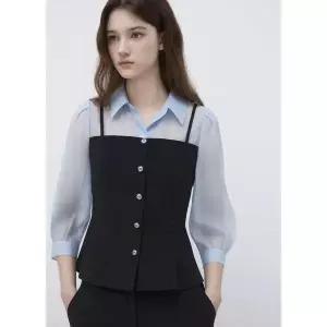 잇미샤 뷔스티에 블라우스 ITQ4WBL650 1002033