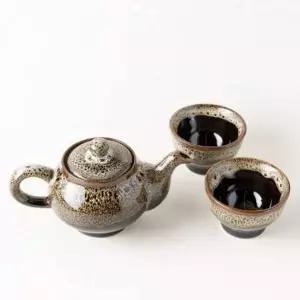 다기세트 이천도자기 2인 주전자 찻잔 세트