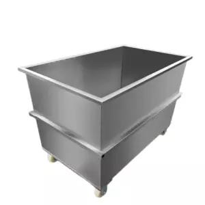 급식실 트롤리 카트 대형 운반 냄비 급식 트레일러 주방 국통 이동식 스텐 구성 들통 이동