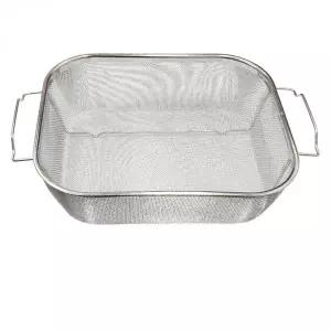 메쉬바구니 대형 사각 수납 정리함 양쪽손잡이형