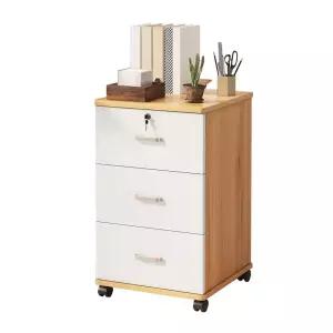 사무실 서랍장 거치대 바퀴달린 책상 잠금 이층 신형 캐비닛 컴퓨터 삼중직표준품 서랍 바퀴